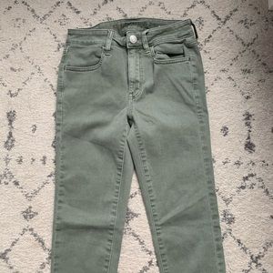 army green jeans